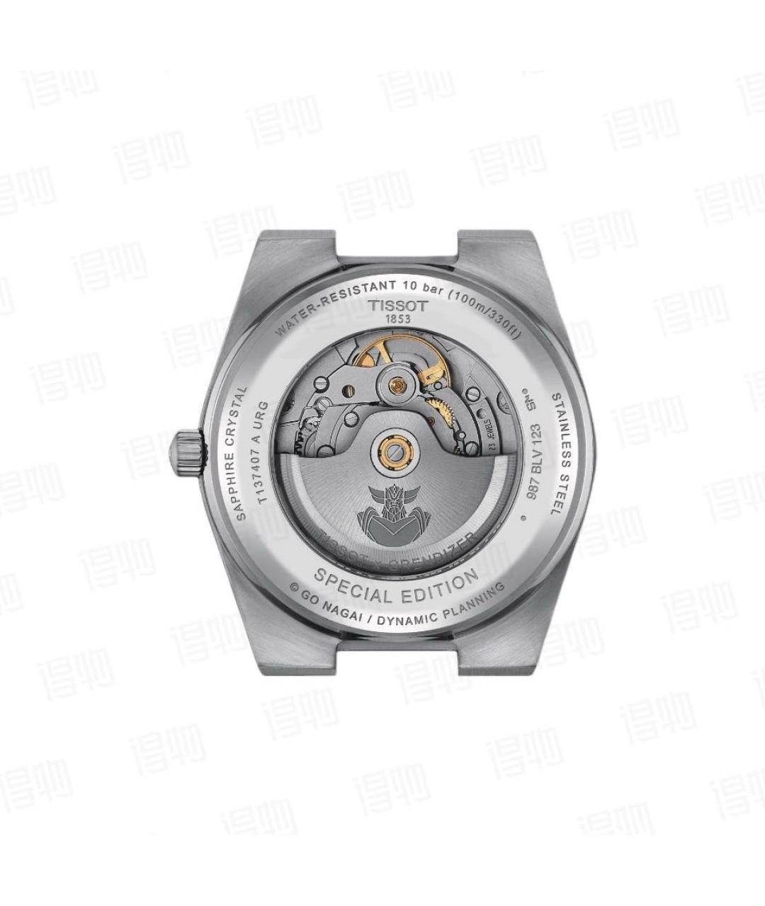 TISSOT Серебряные стальные часы, фото 2