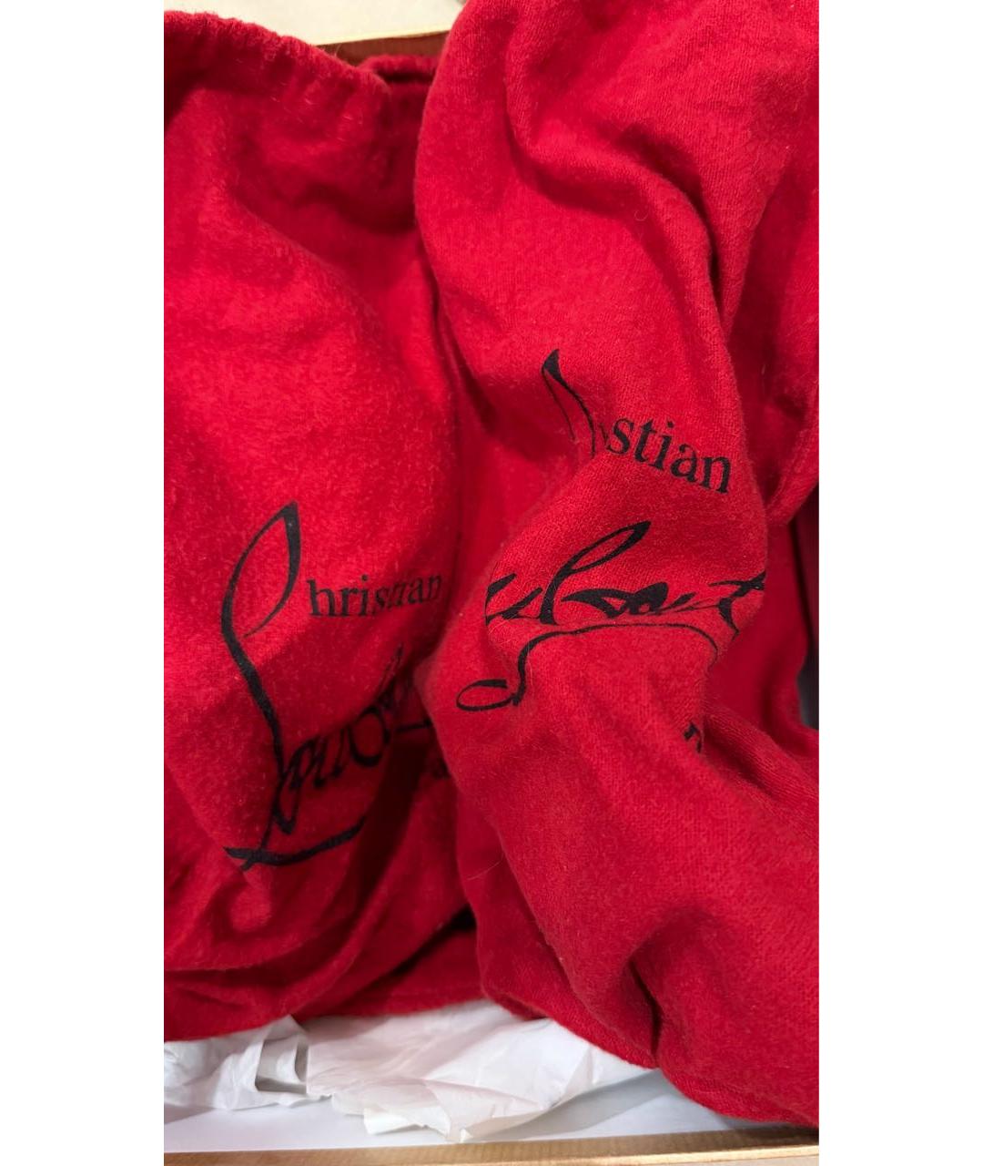 CHRISTIAN LOUBOUTIN Черные туфли из лакированной кожи, фото 2