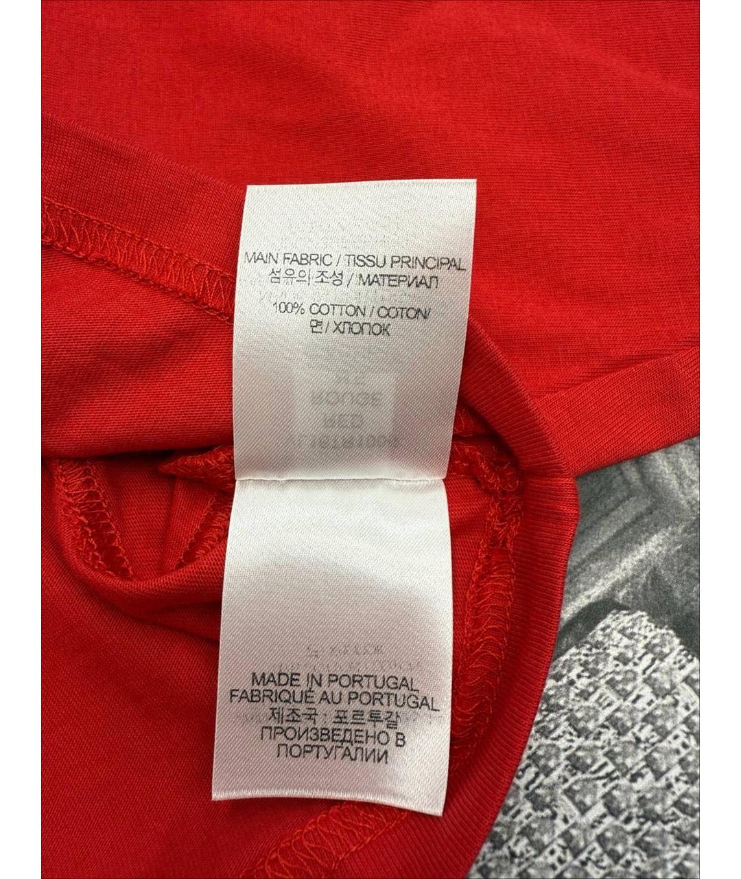 VETEMENTS Красная футболка, фото 4