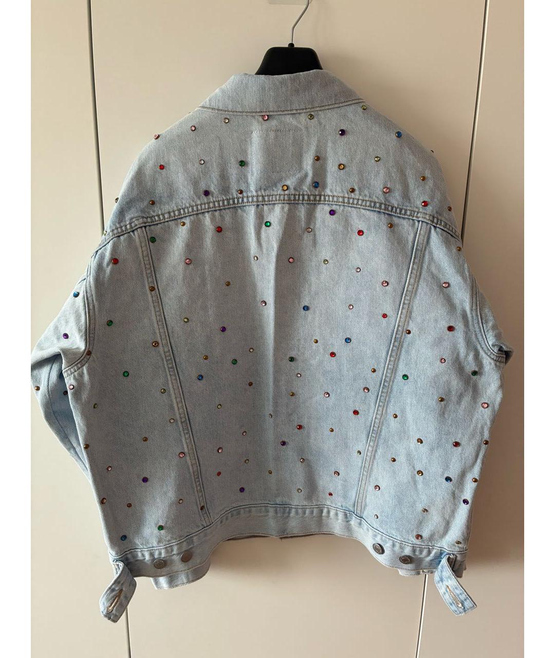 LEVI'S Голубая хлопковая куртка, фото 2