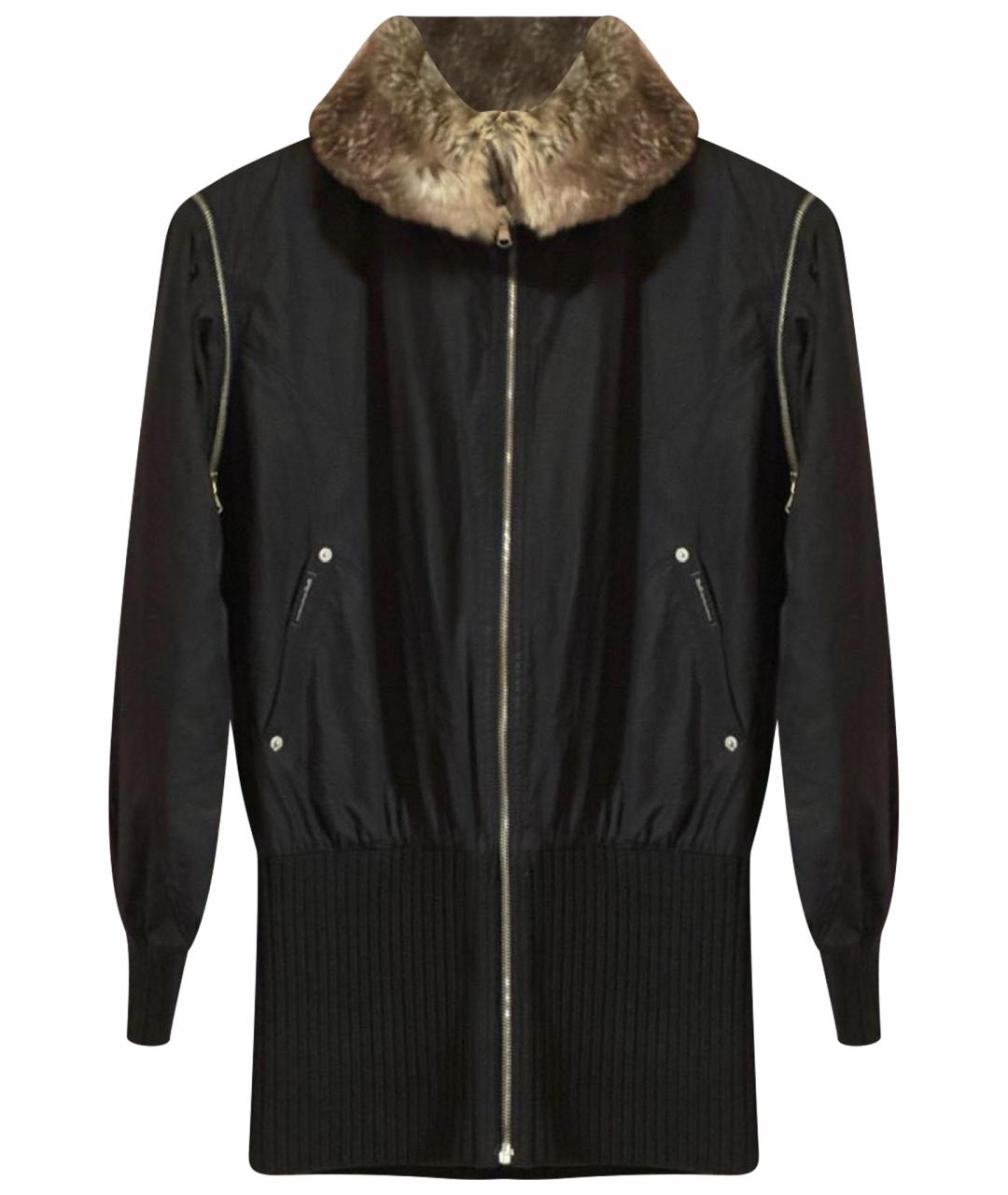 DOLCE&GABBANA Черная полиэстеровая куртка, фото 1