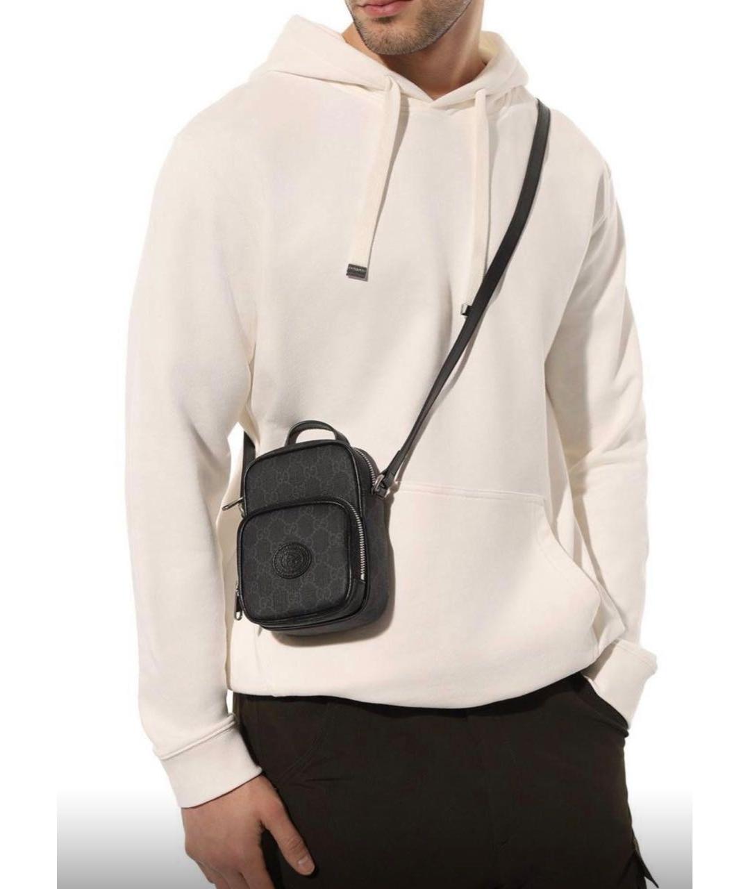 GUCCI Черная сумка через плечо, фото 8