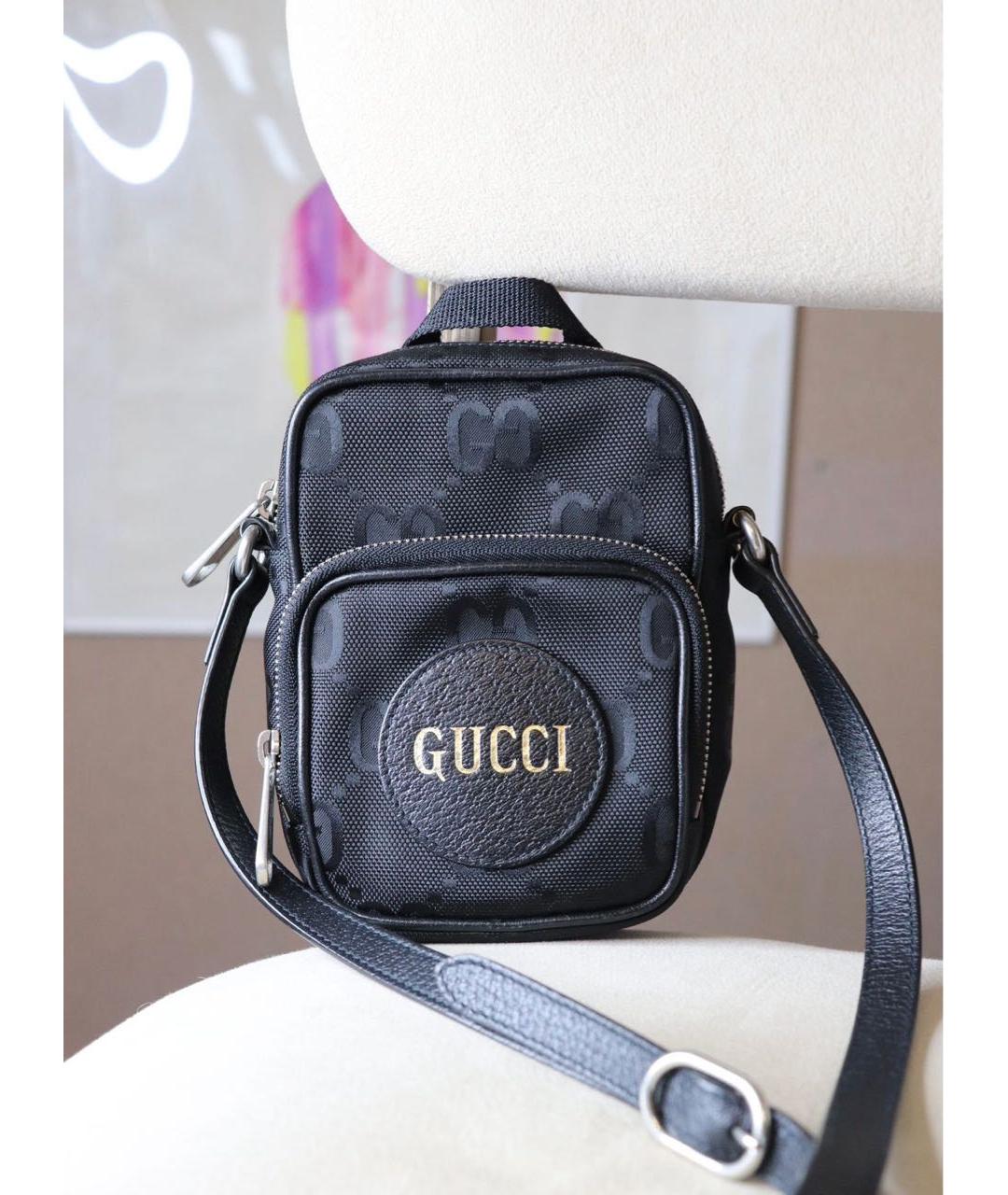 GUCCI Черная сумка через плечо, фото 9