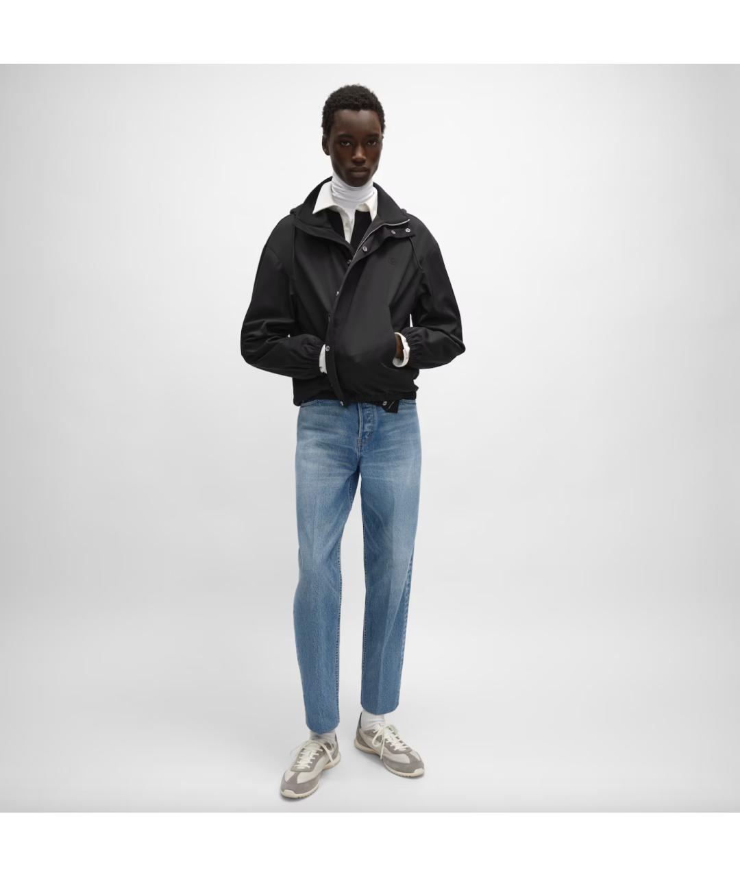 CELINE Черная полиамидовая куртка, фото 7