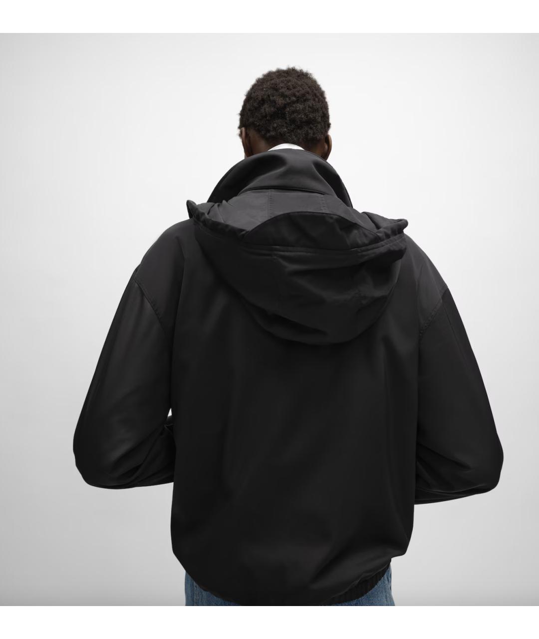 CELINE Черная полиамидовая куртка, фото 4