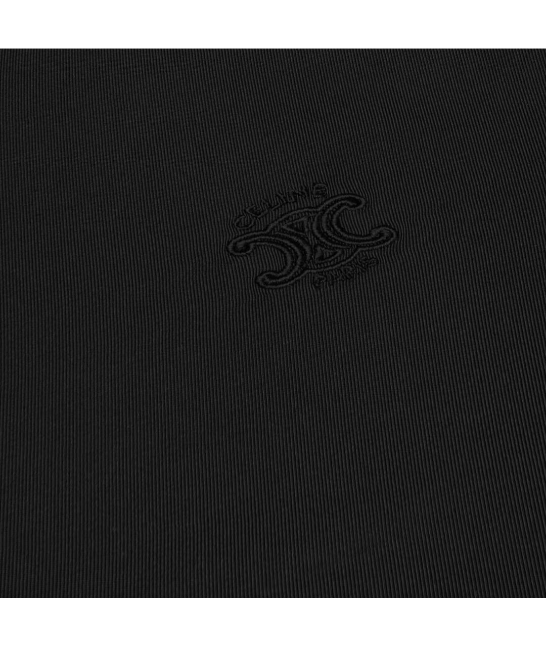 CELINE Черная полиамидовая куртка, фото 9