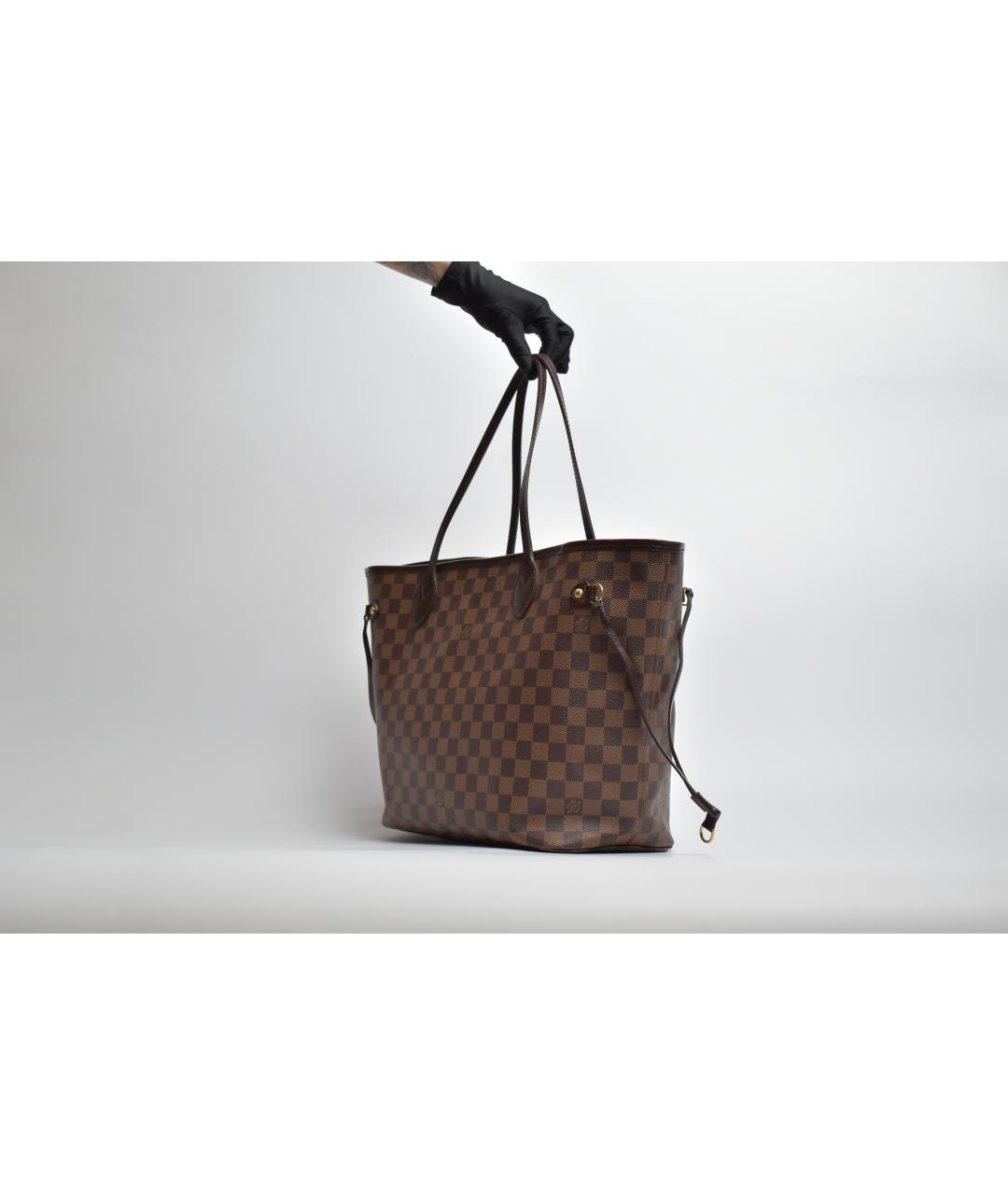 LOUIS VUITTON Коричневая сумка тоут, фото 2