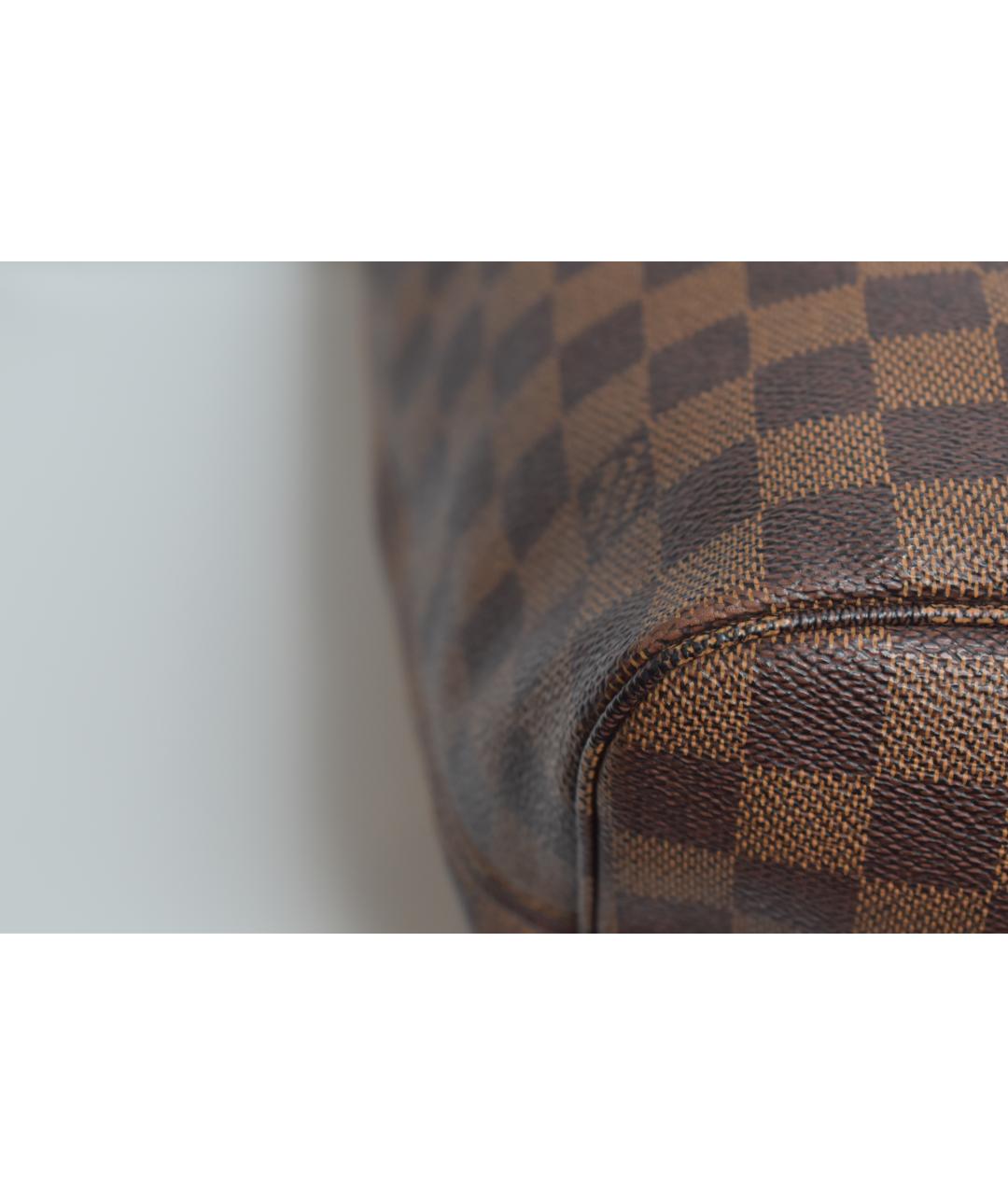 LOUIS VUITTON Коричневая сумка тоут, фото 6