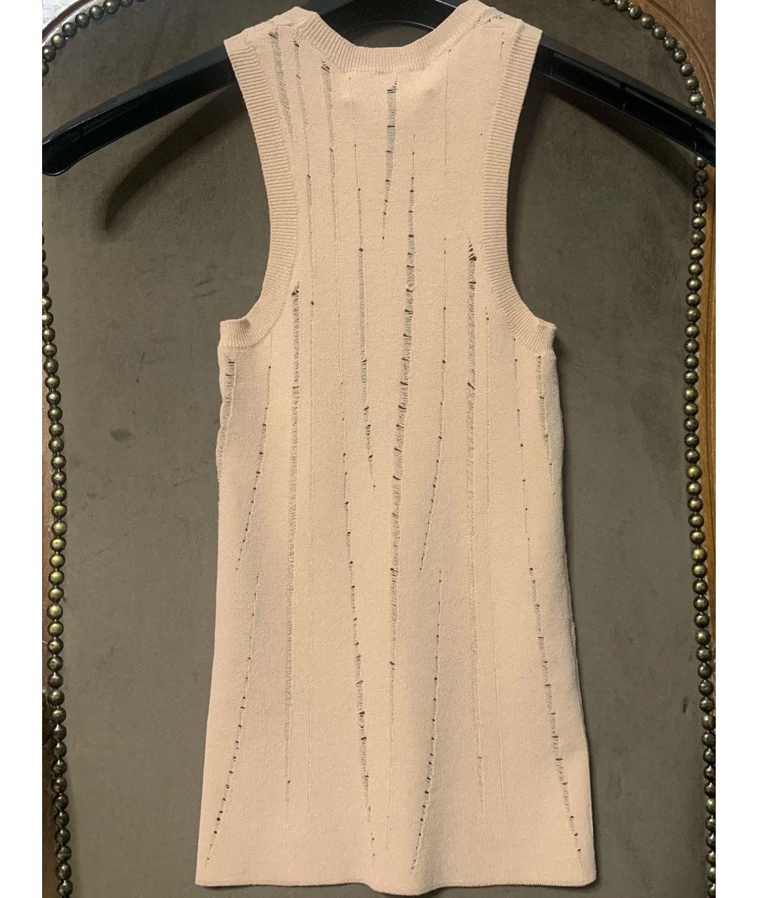 Jacob Lee Бежевая вискозная майка, фото 2