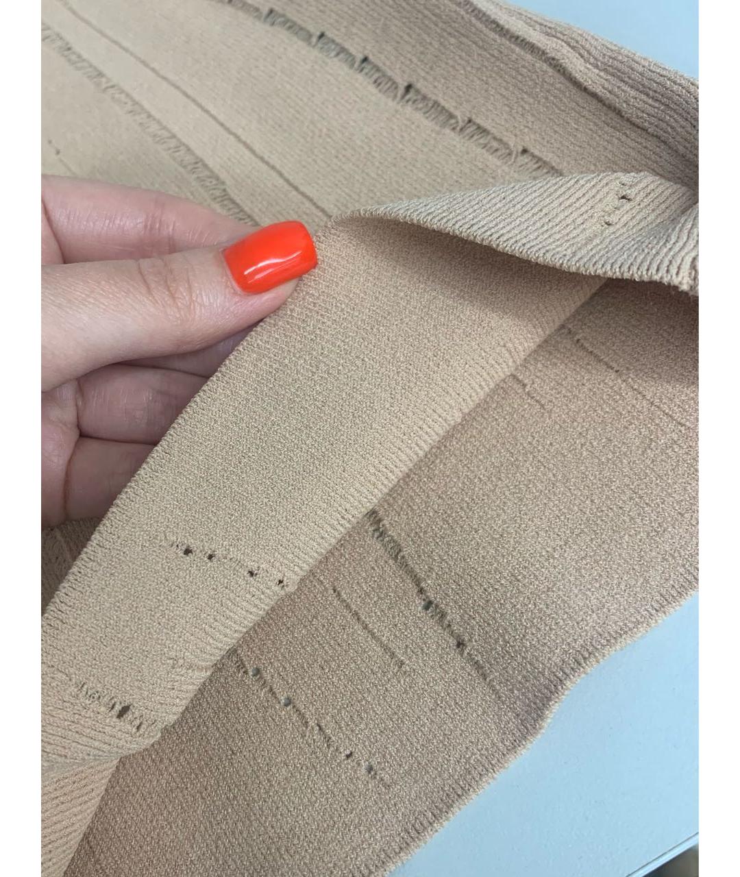 Jacob Lee Бежевая вискозная майка, фото 4