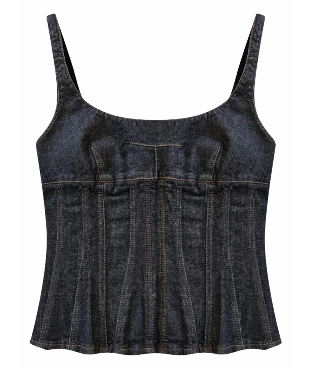 DOLCE&GABBANA Серый хлопковый корсет, фото 1