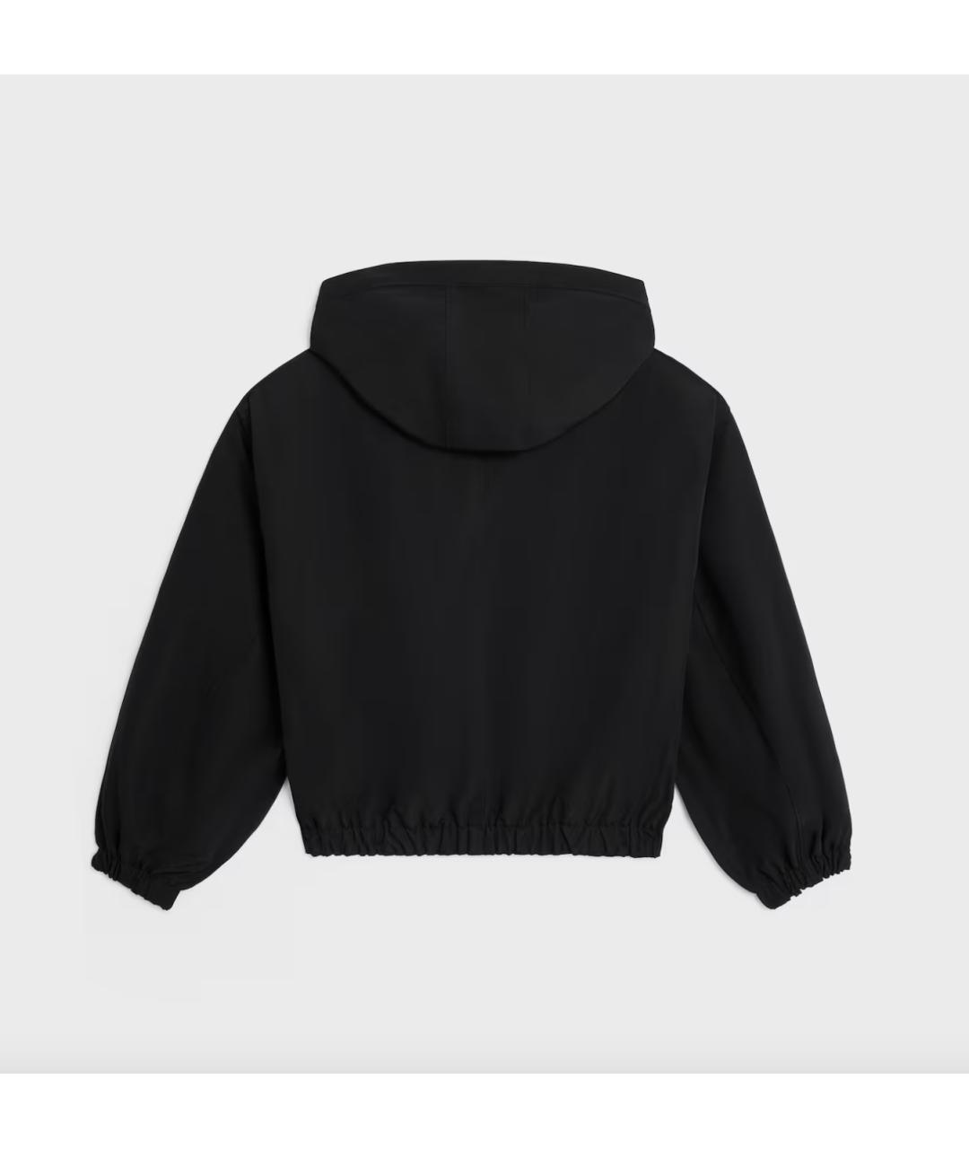 CELINE Черная хлопковая куртка, фото 2