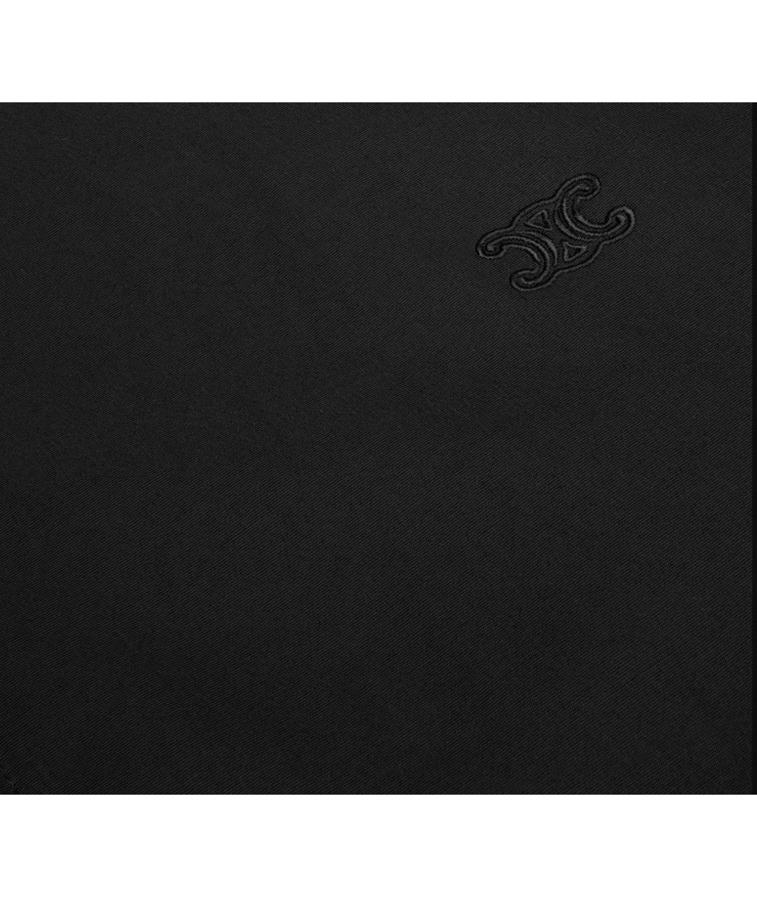 CELINE Черная хлопковая куртка, фото 4