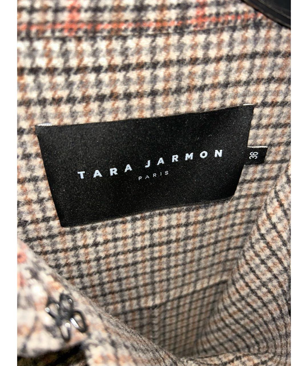 Tara Jarmon Мульти шерстяное пальто, фото 3