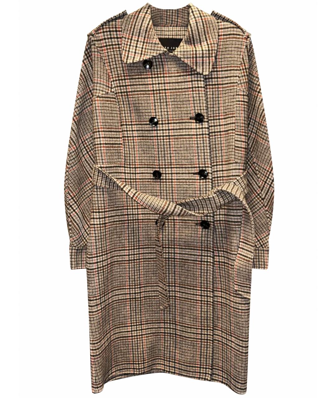 Tara Jarmon Мульти шерстяное пальто, фото 1