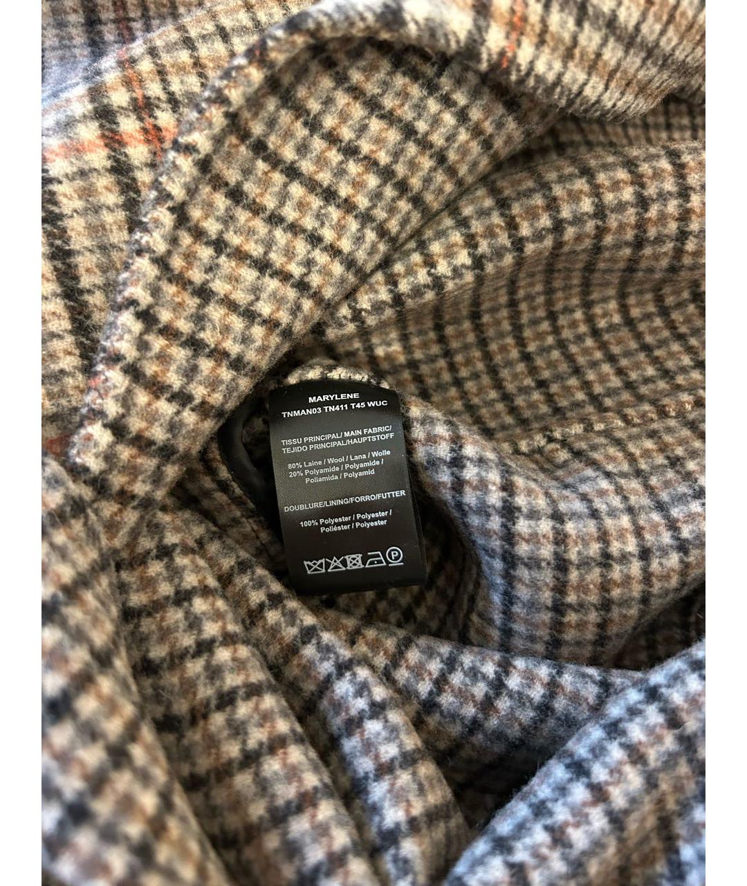 Tara Jarmon Мульти шерстяное пальто, фото 5