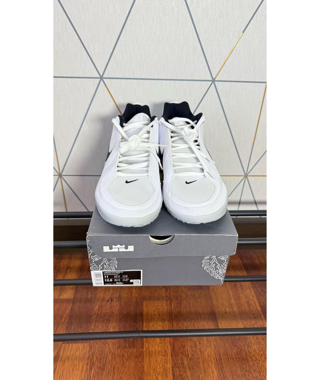 NIKE Белые низкие кроссовки / кеды, фото 2