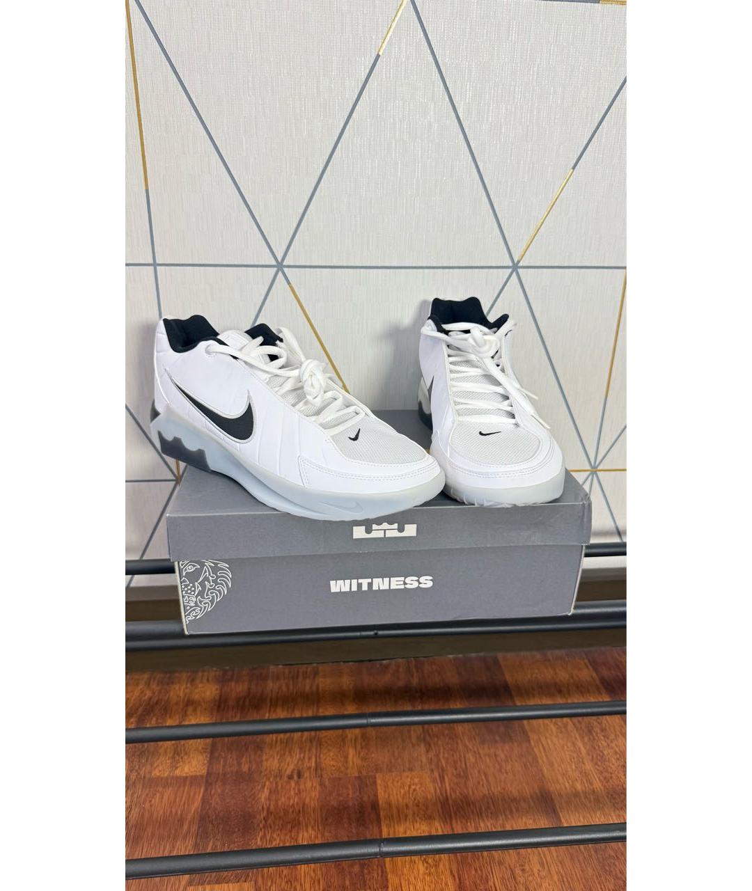 NIKE Белые низкие кроссовки / кеды, фото 5