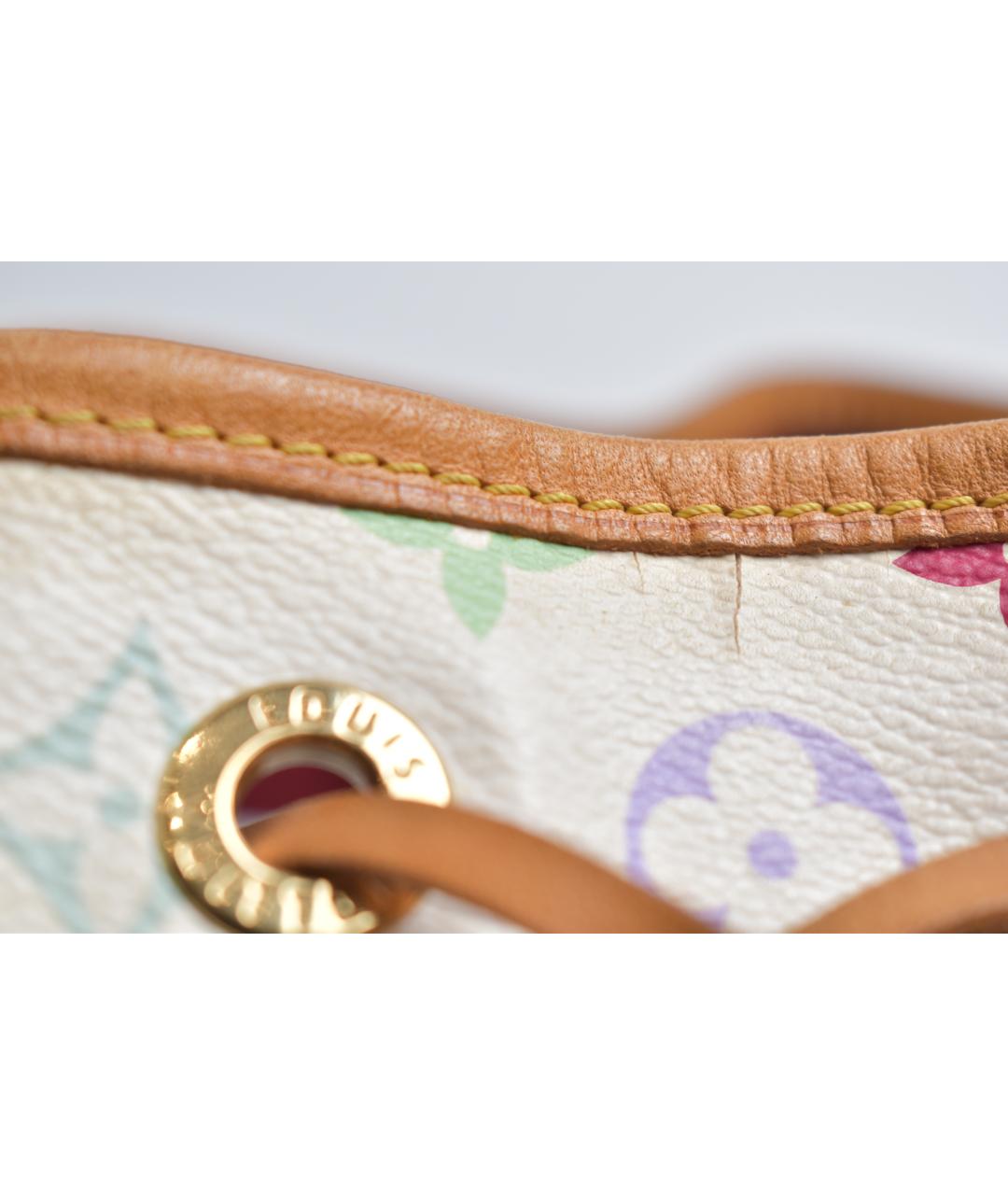 LOUIS VUITTON Белая сумка через плечо, фото 9