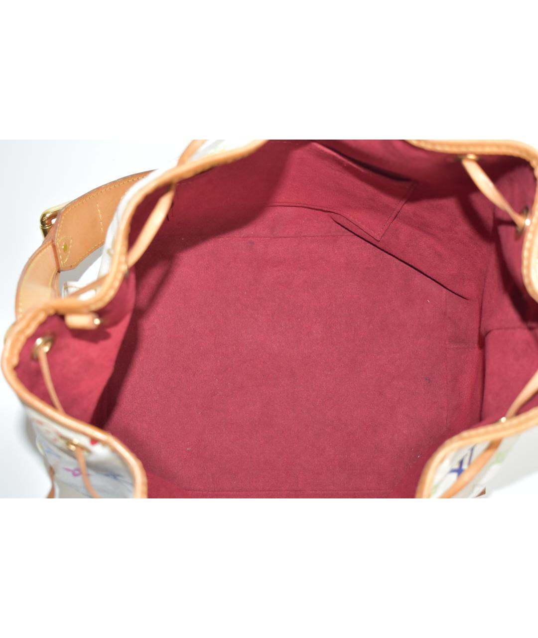 LOUIS VUITTON Белая сумка через плечо, фото 4