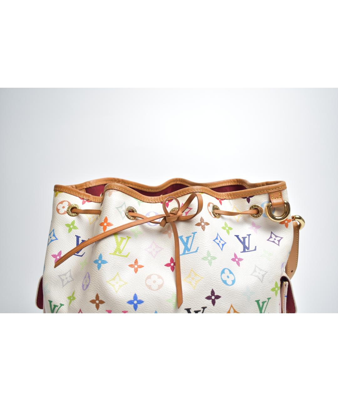 LOUIS VUITTON Белая сумка через плечо, фото 8