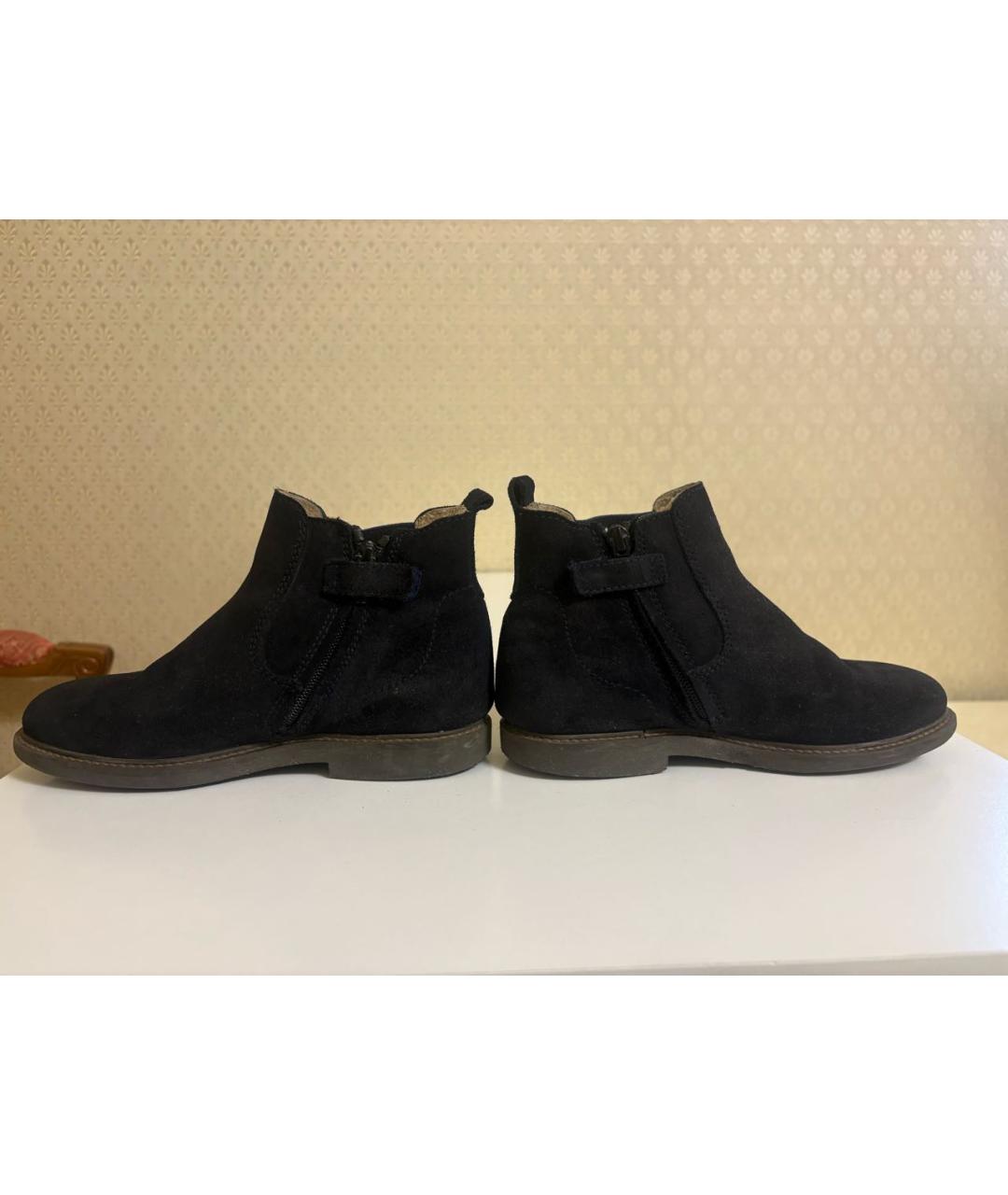 Enfants Riches Déprimés Темно-синие замшевые ботинки, фото 7