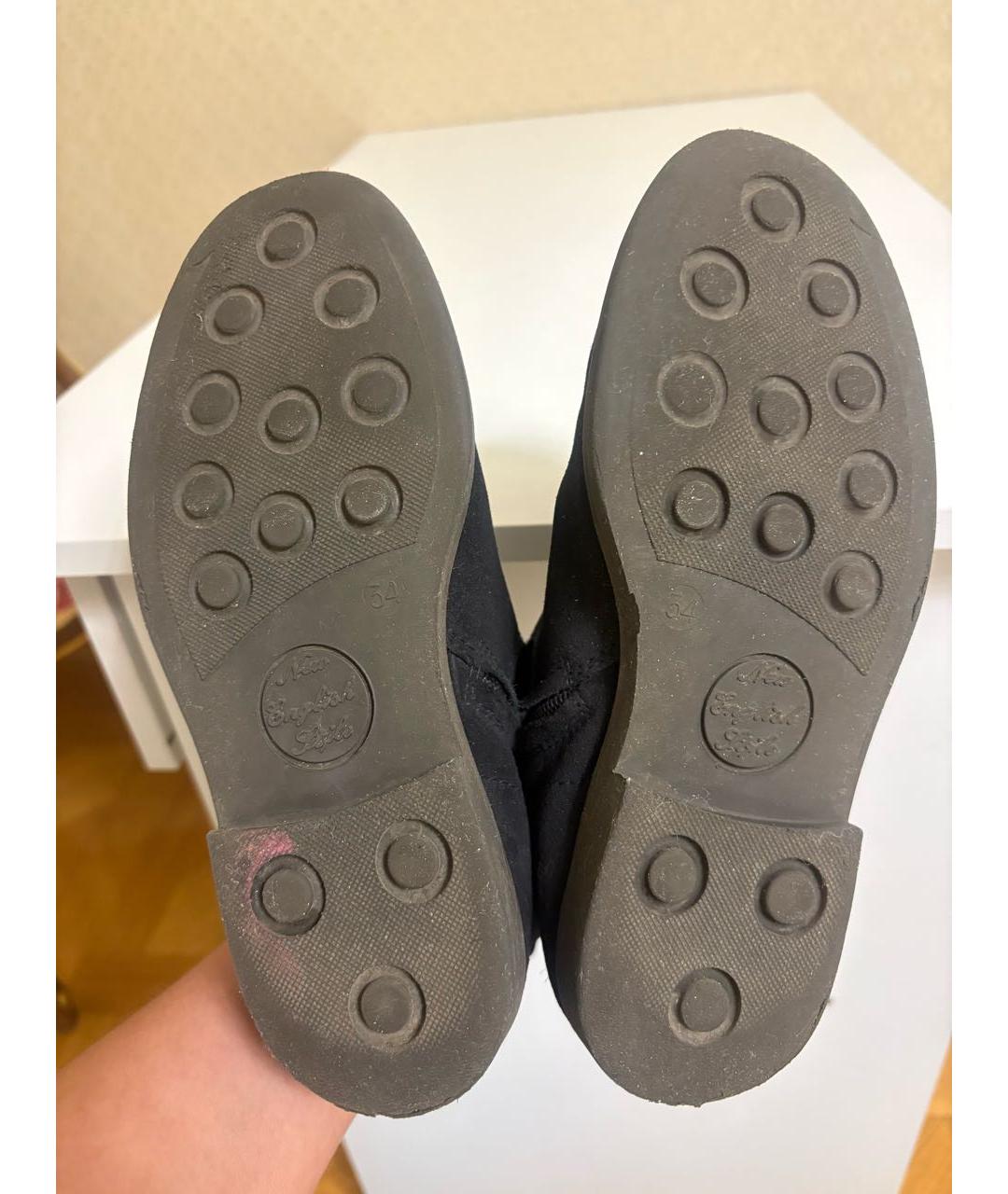 Enfants Riches Déprimés Темно-синие замшевые ботинки, фото 6