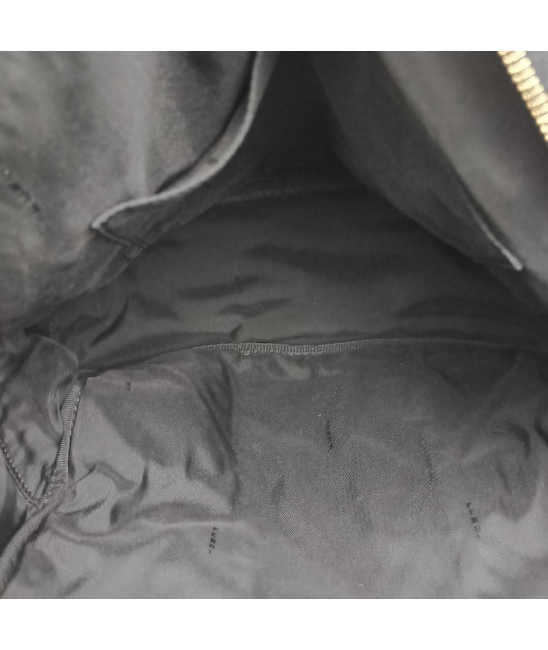 FENDI Черный кожаный рюкзак, фото 6