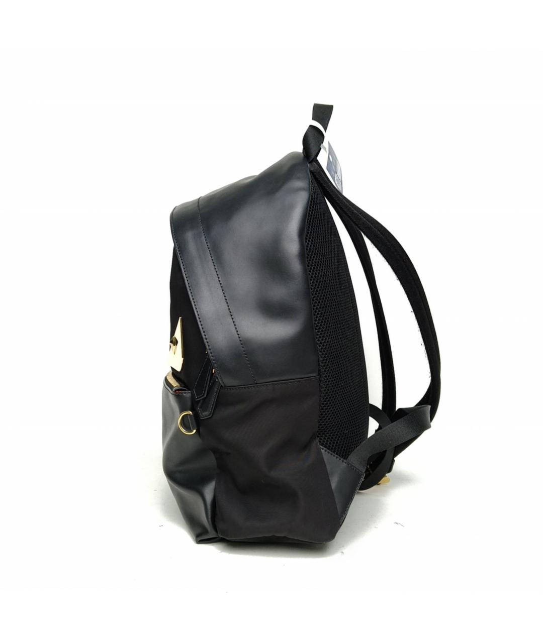 FENDI Черный кожаный рюкзак, фото 3