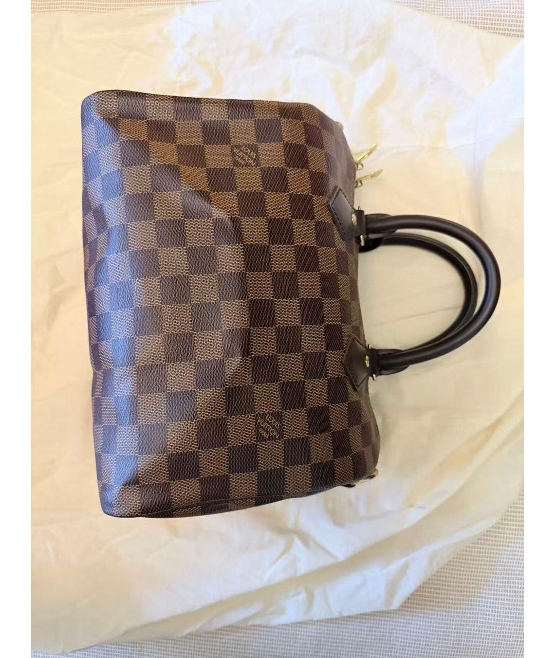 LOUIS VUITTON Коричневая сумка через плечо, фото 9