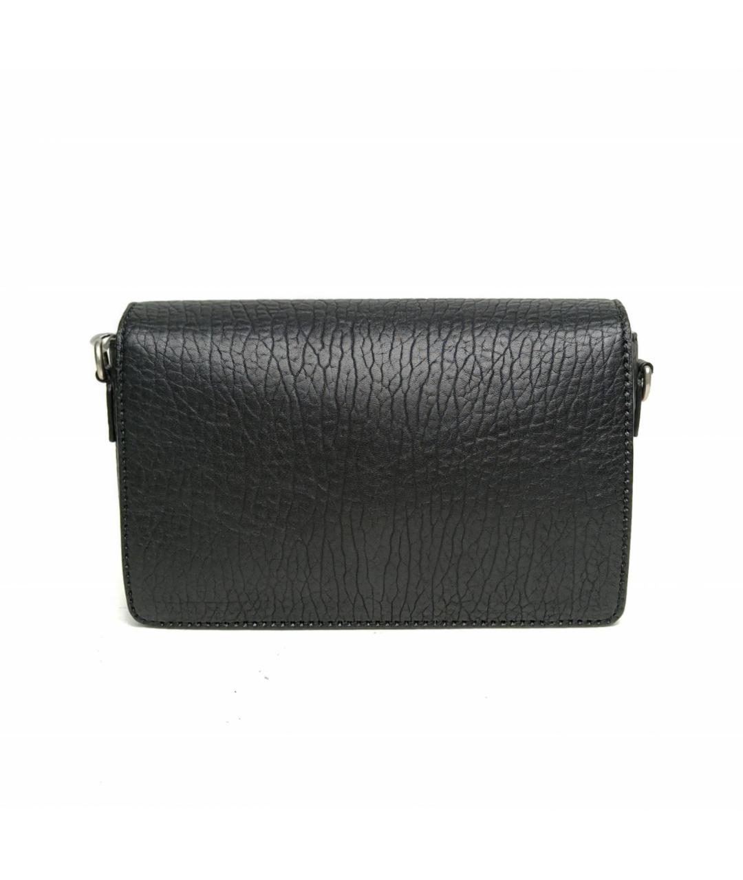 CHRISTIAN DIOR Черная кожаная сумка через плечо, фото 8