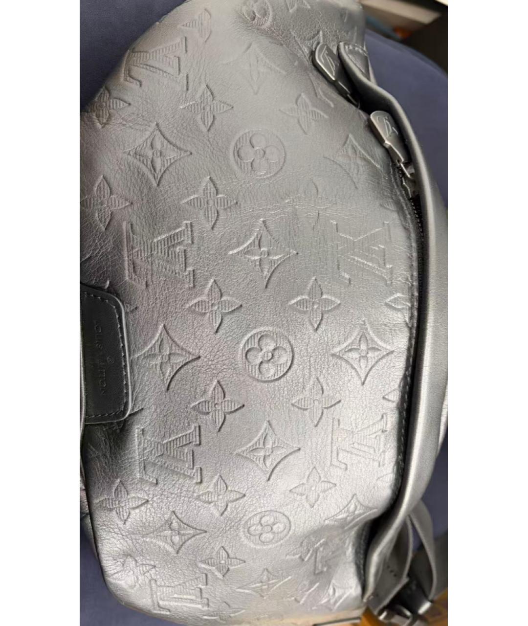 LOUIS VUITTON Черная кожаная поясная сумка, фото 8