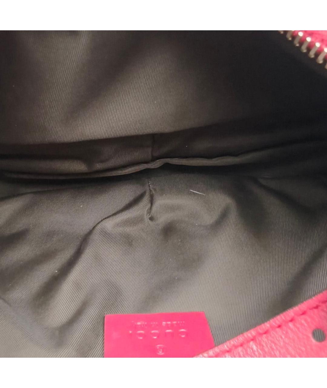 GUCCI Коричневая тканевая сумка через плечо, фото 7