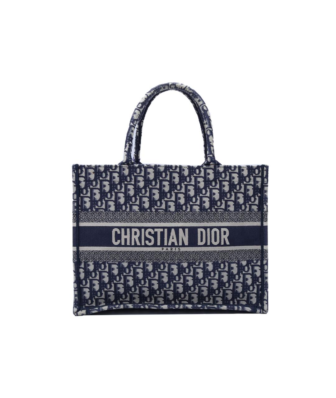 CHRISTIAN DIOR Синяя сумка с короткими ручками, фото 9