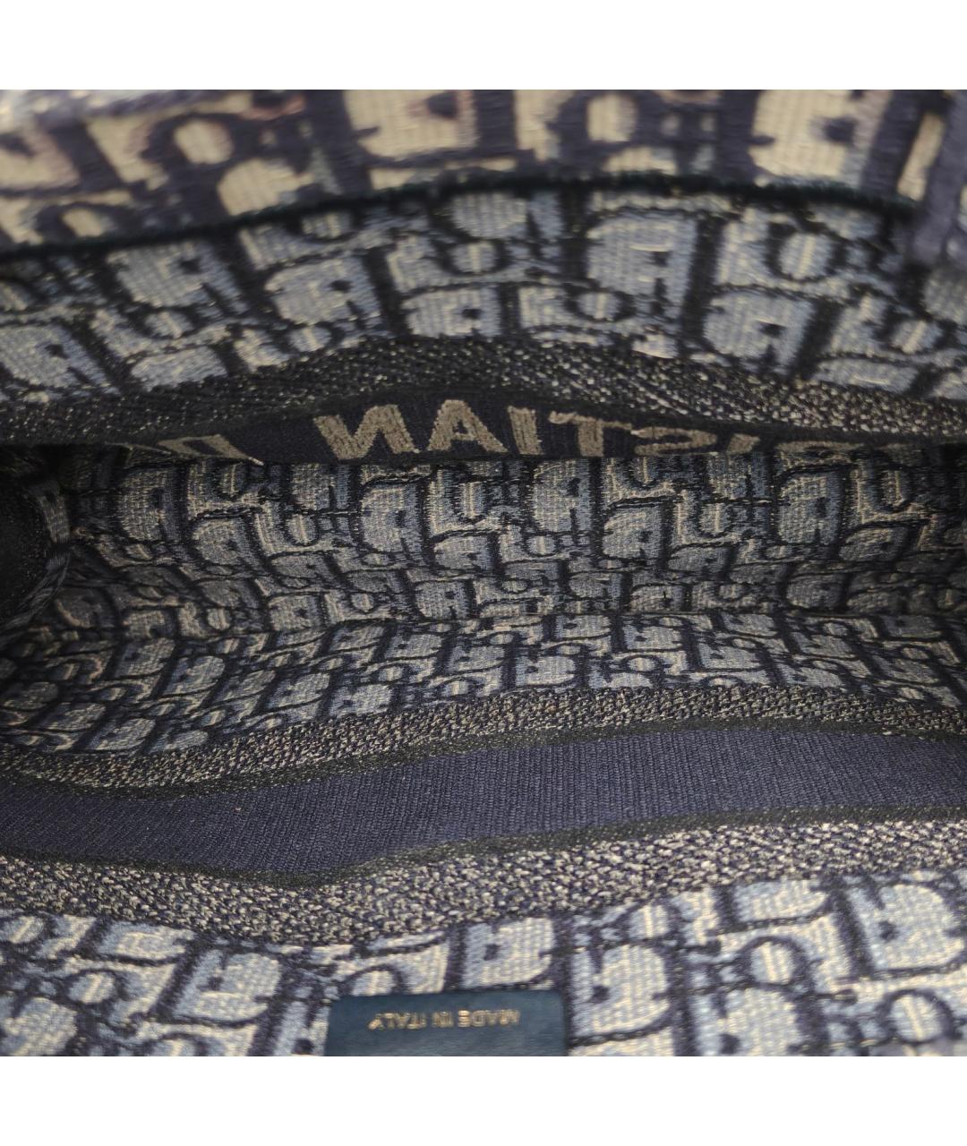 CHRISTIAN DIOR Синяя сумка с короткими ручками, фото 7