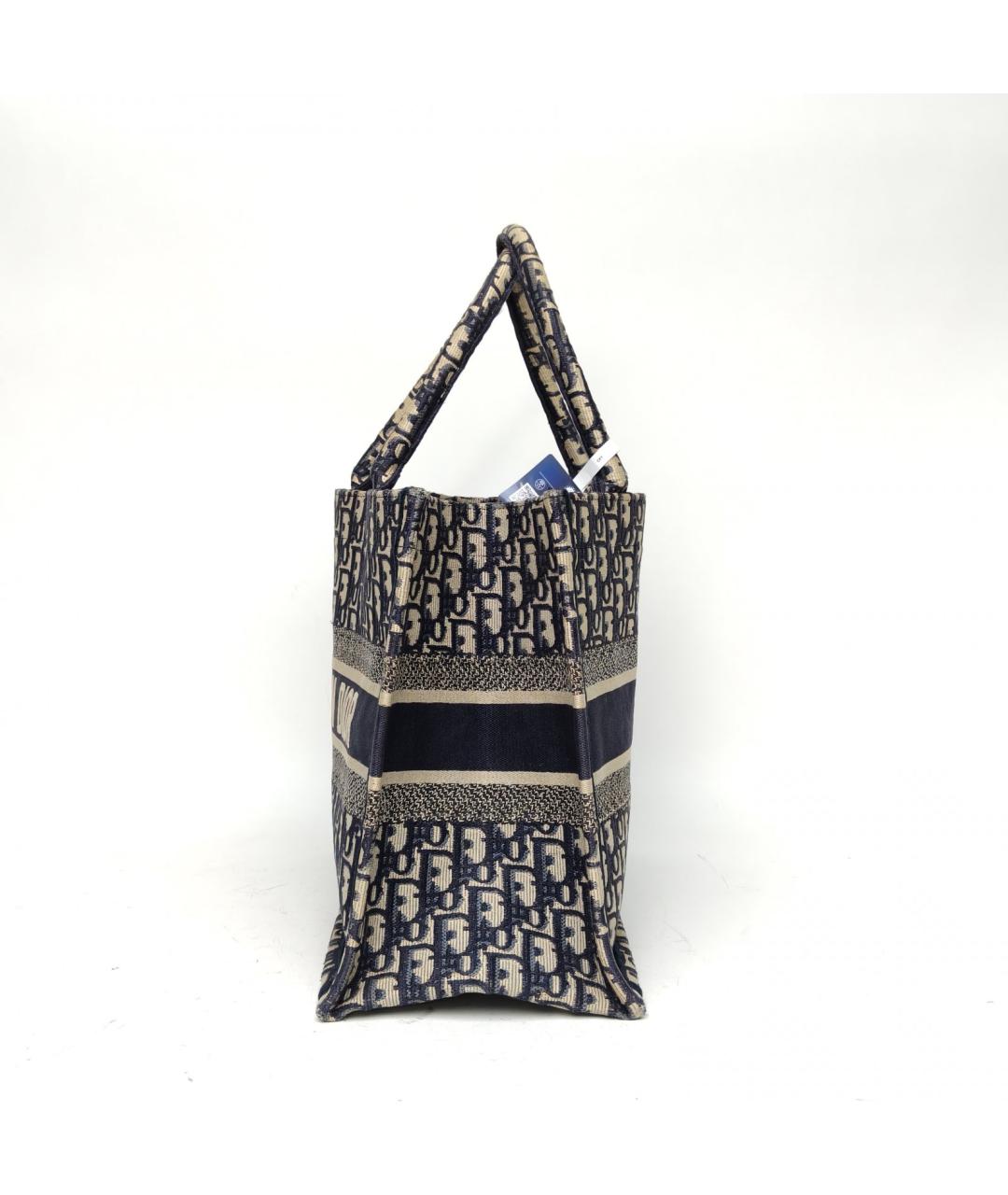 CHRISTIAN DIOR Синяя сумка с короткими ручками, фото 3