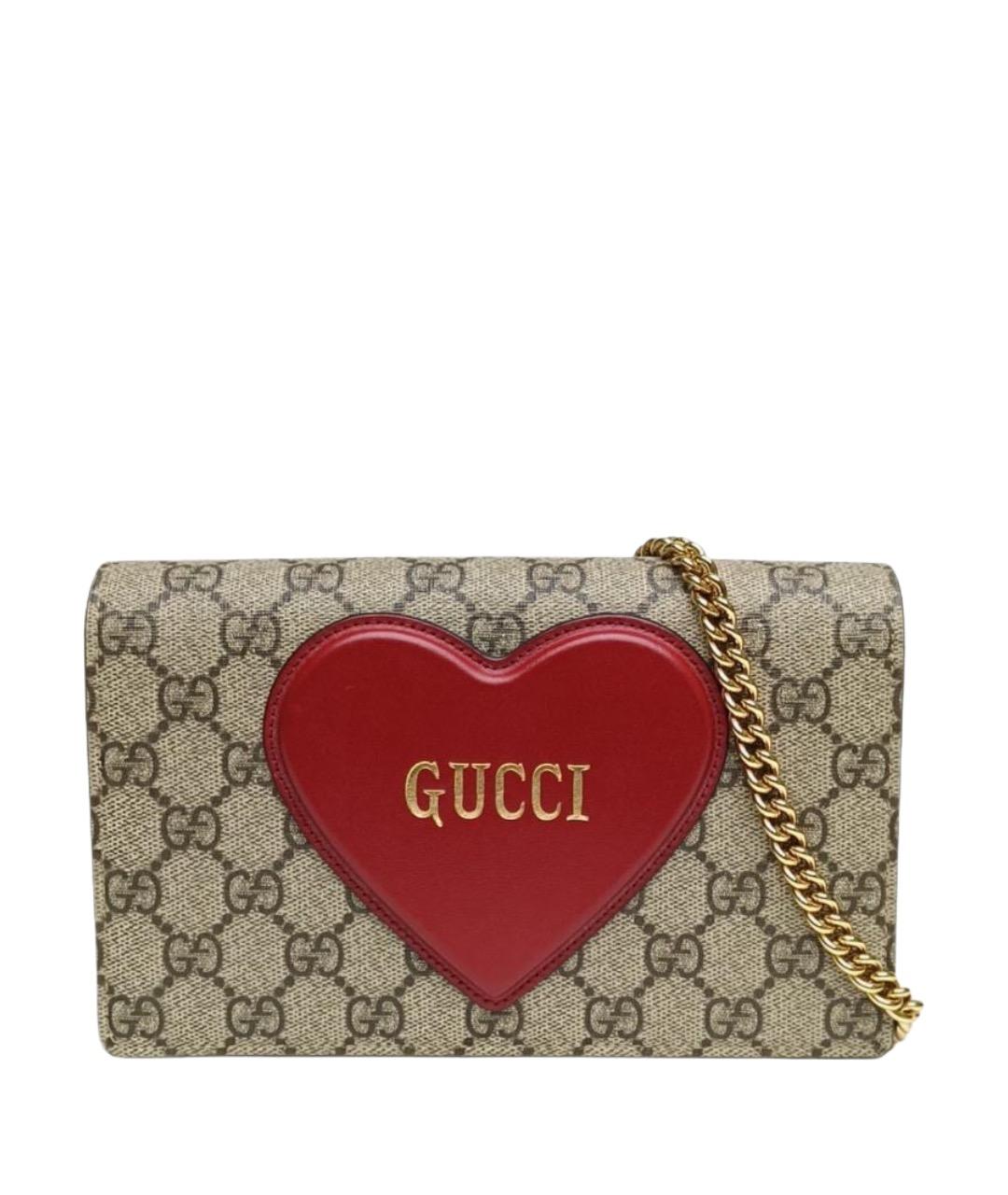 GUCCI Бежевая сумка через плечо, фото 1