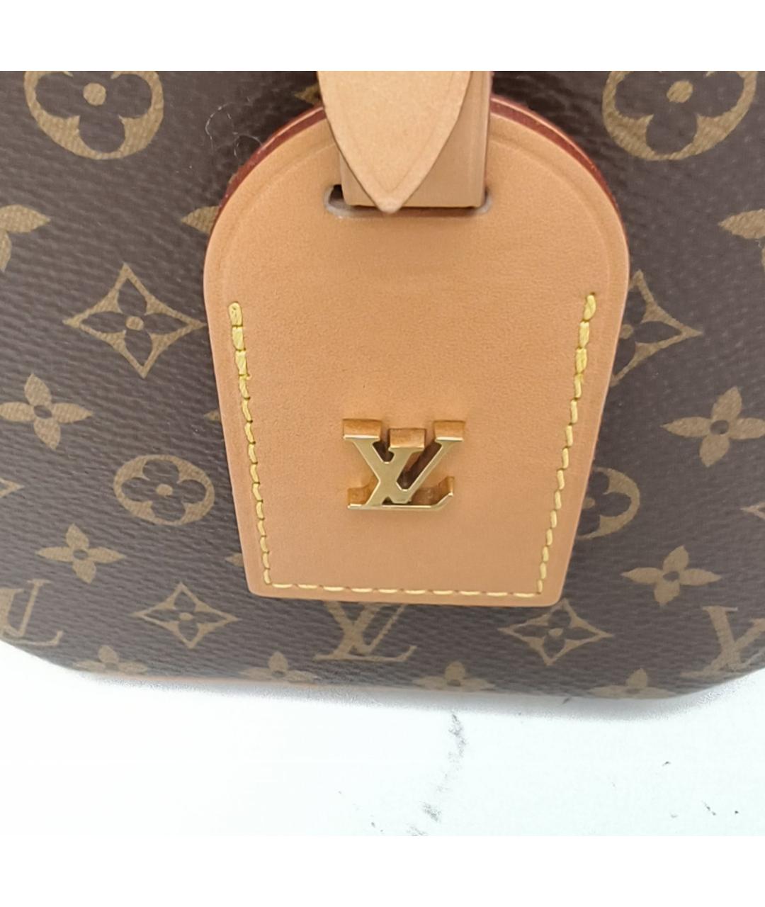 LOUIS VUITTON Коричневая сумка через плечо, фото 7