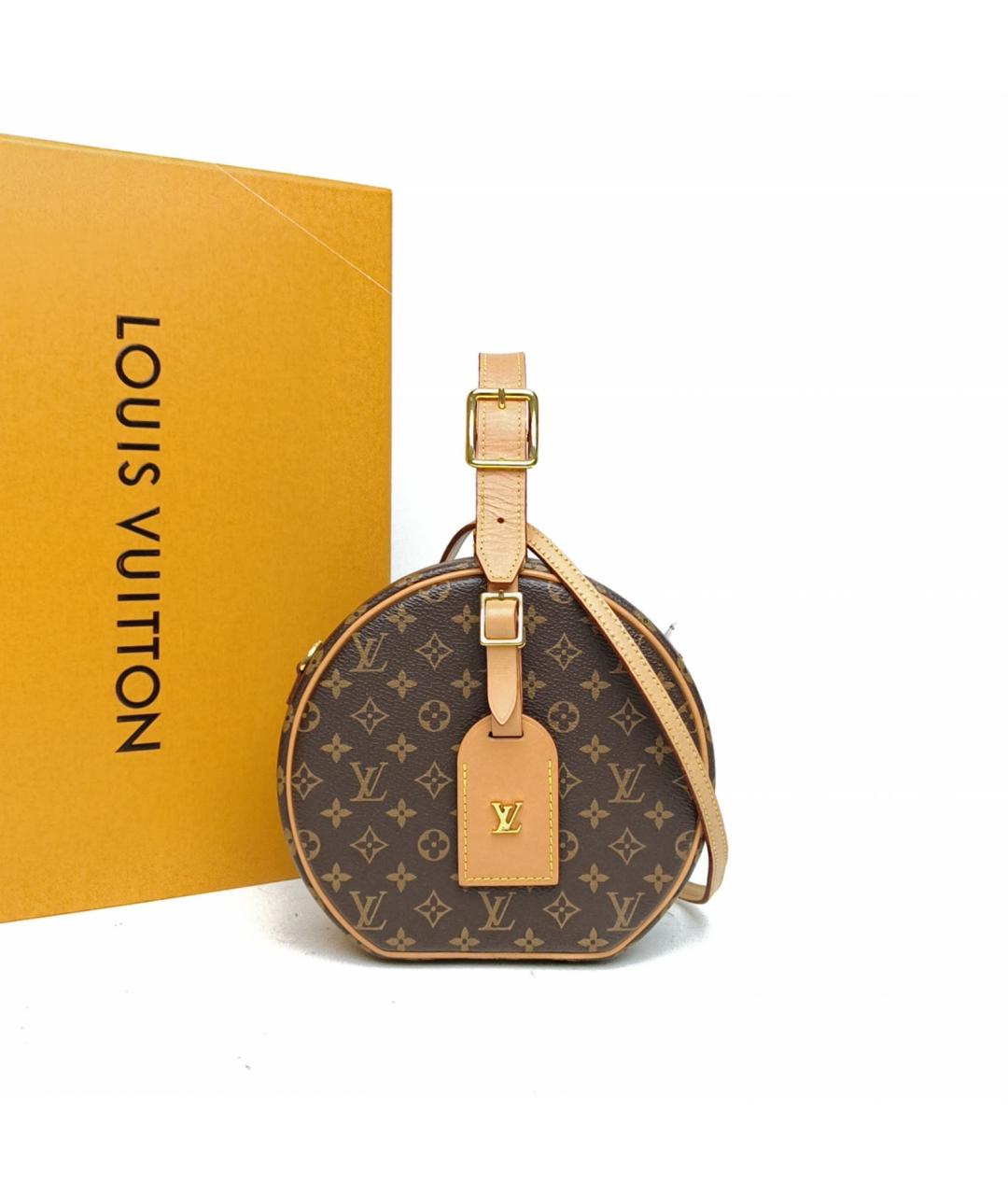 LOUIS VUITTON Коричневая сумка через плечо, фото 9