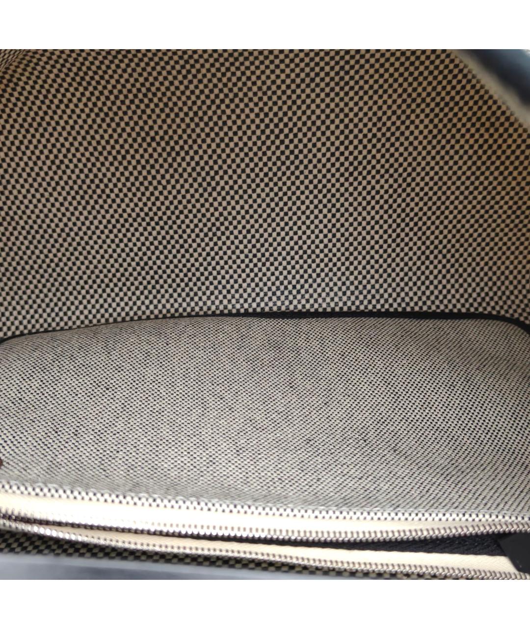 HERMES Черная тканевая сумка через плечо, фото 8