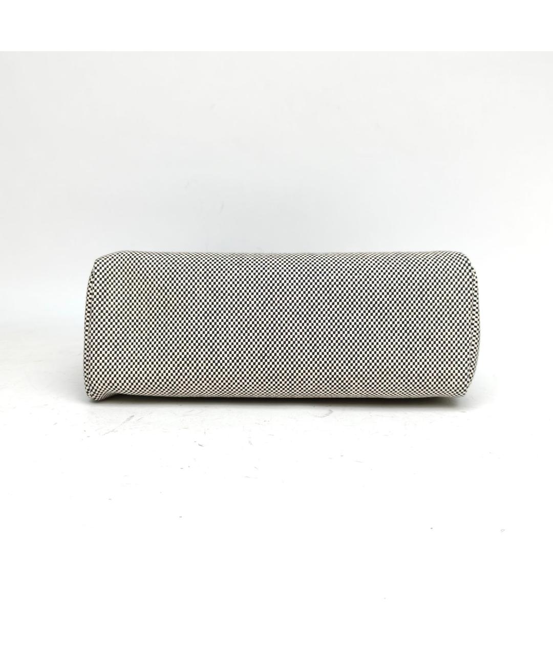 HERMES Черная тканевая сумка через плечо, фото 6