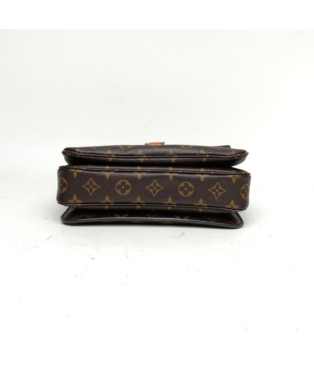 LOUIS VUITTON Коричневая сумка через плечо, фото 6