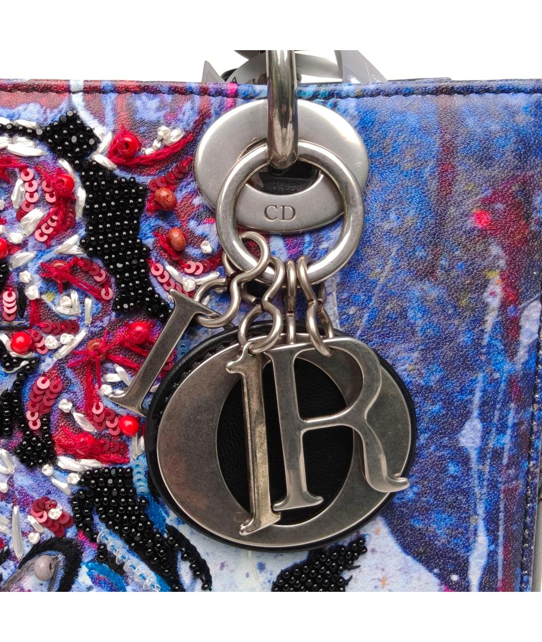 CHRISTIAN DIOR Мульти кожаная сумка через плечо, фото 7