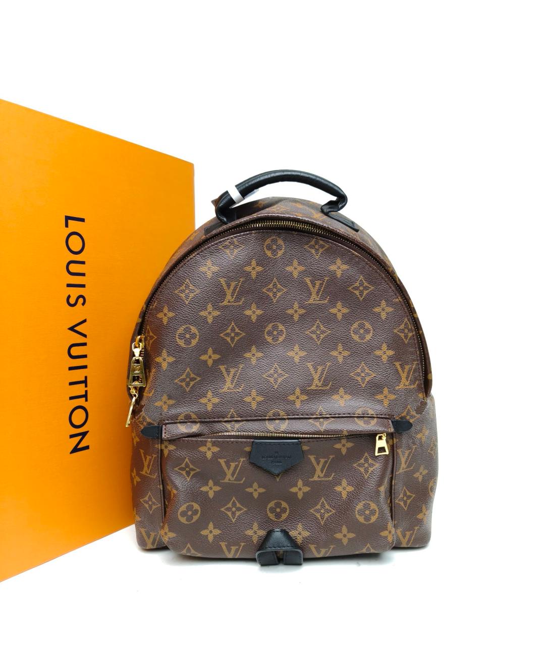 LOUIS VUITTON Коричневый рюкзак, фото 8