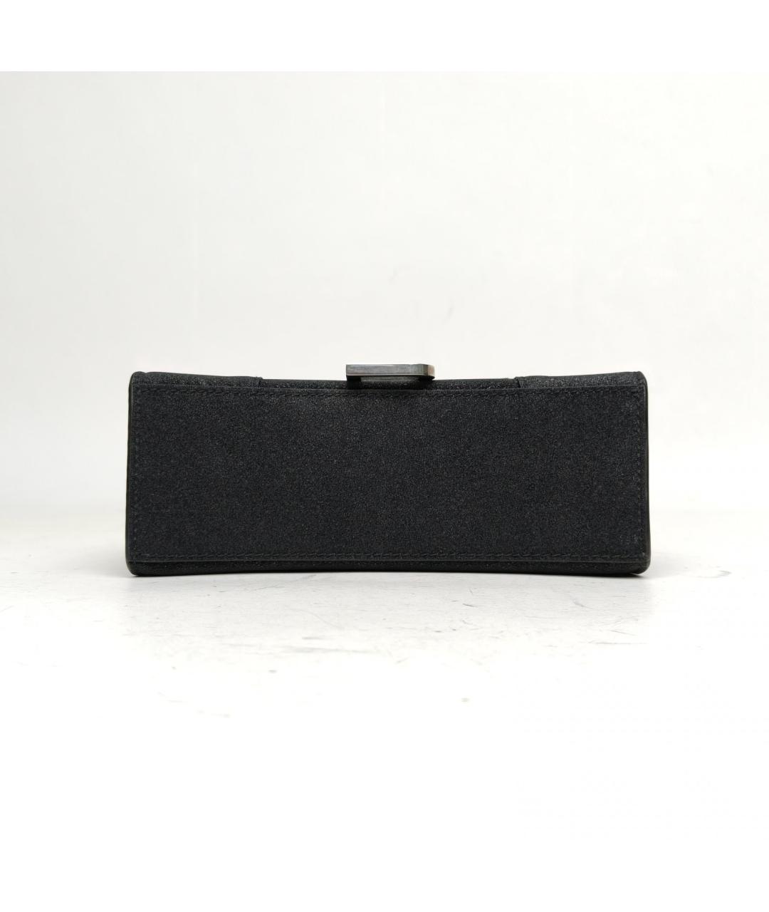 BALENCIAGA Черная кожаная сумка через плечо, фото 6