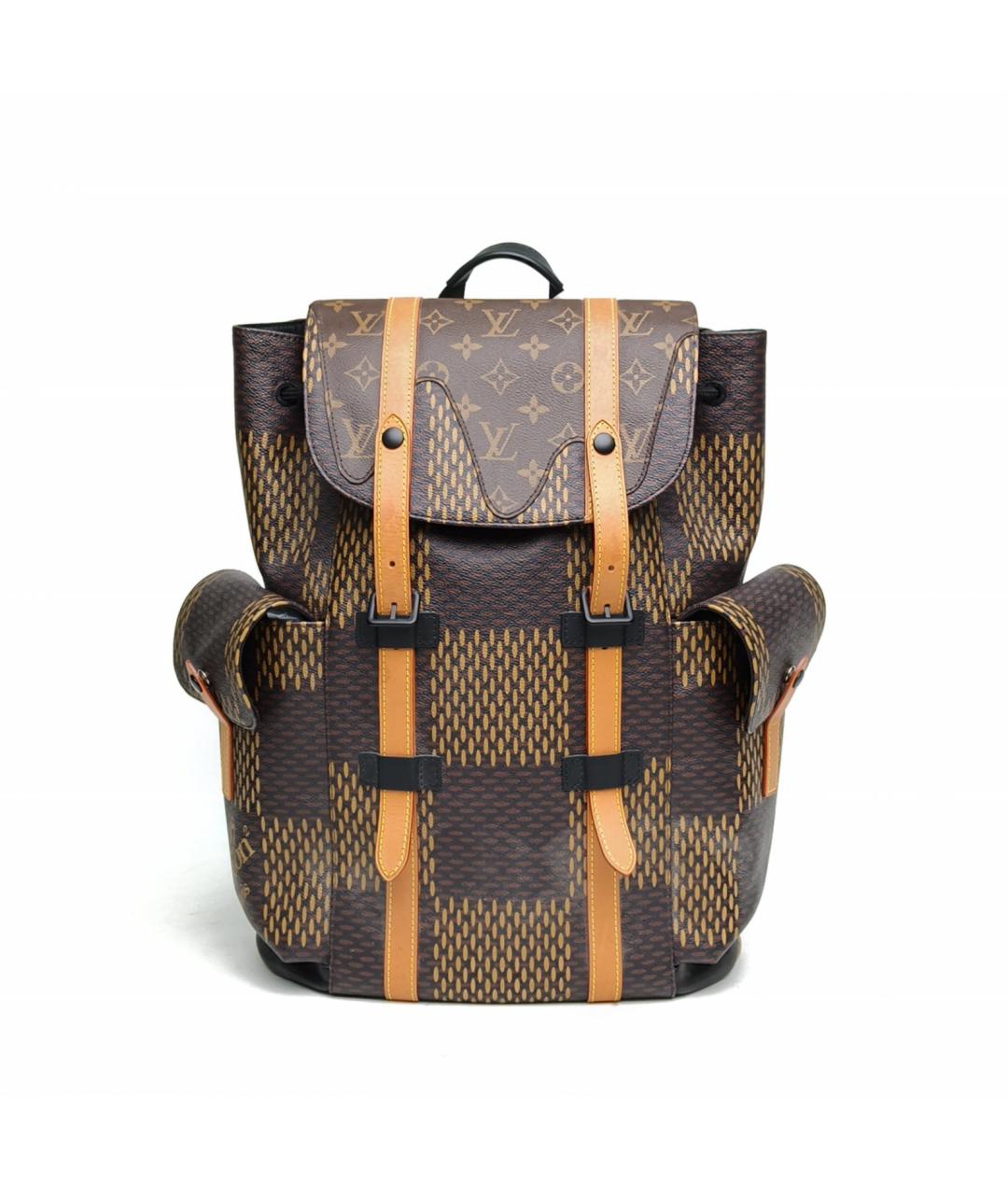 LOUIS VUITTON Коричневый рюкзак, фото 2