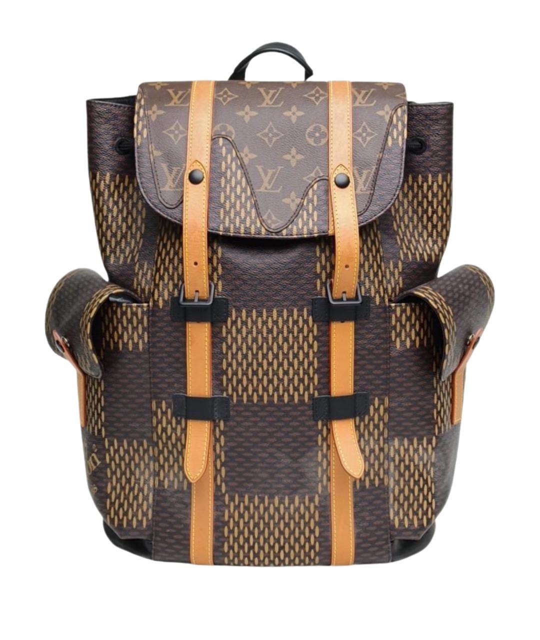 LOUIS VUITTON Коричневый рюкзак, фото 1