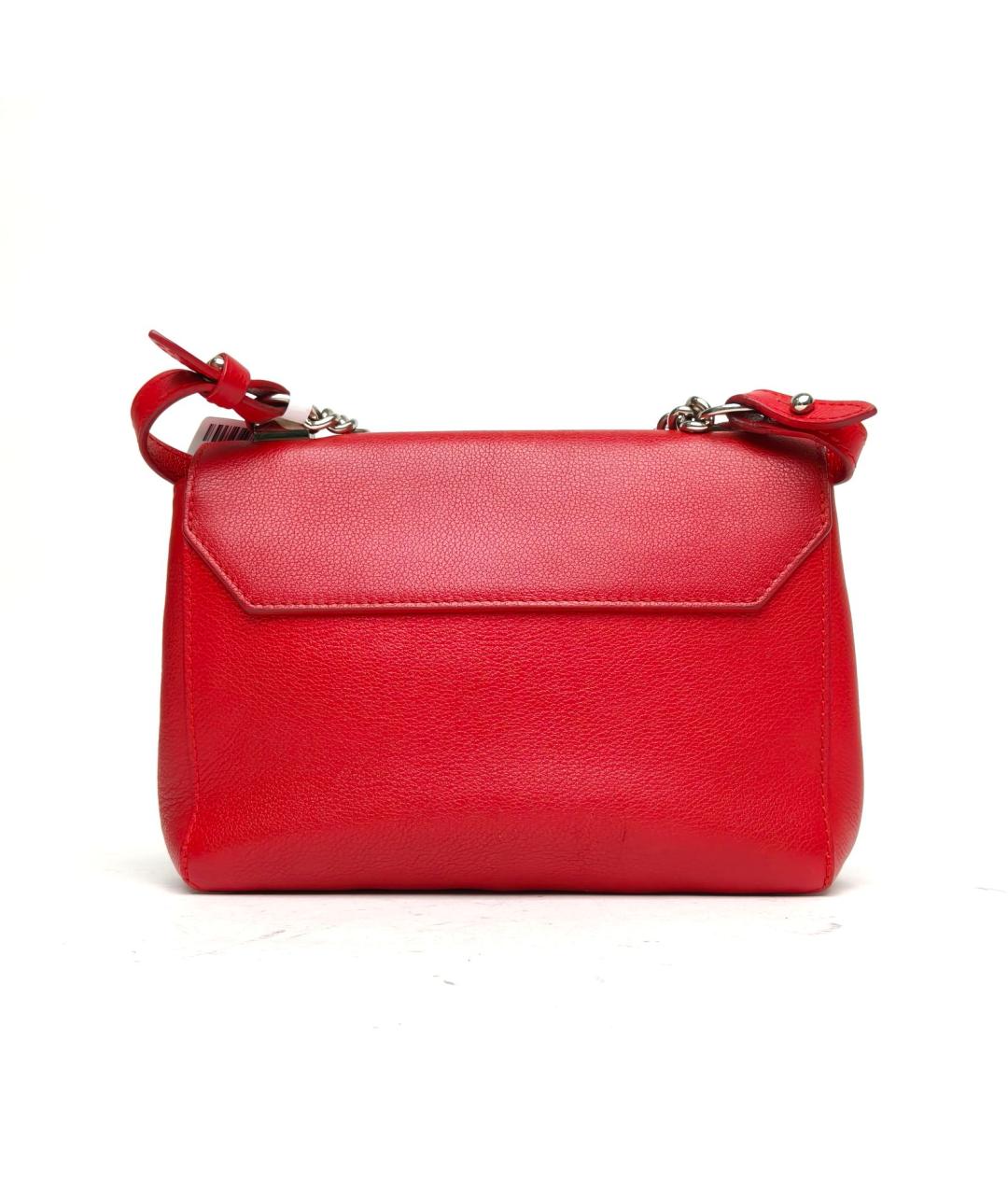 LOUIS VUITTON Красная кожаная сумка через плечо, фото 4