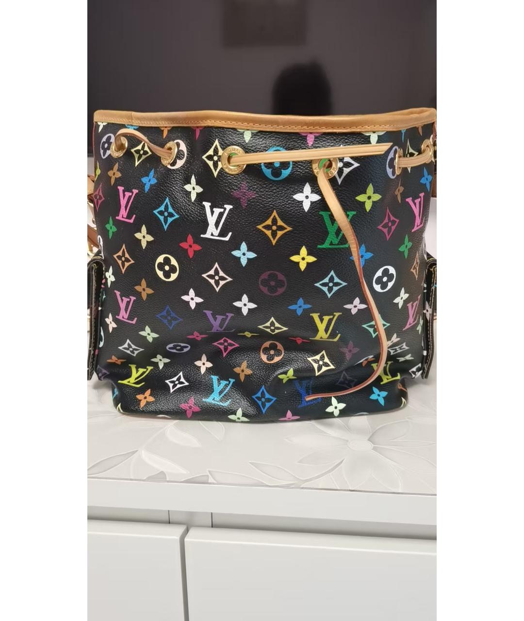 LOUIS VUITTON Черная сумка через плечо, фото 6