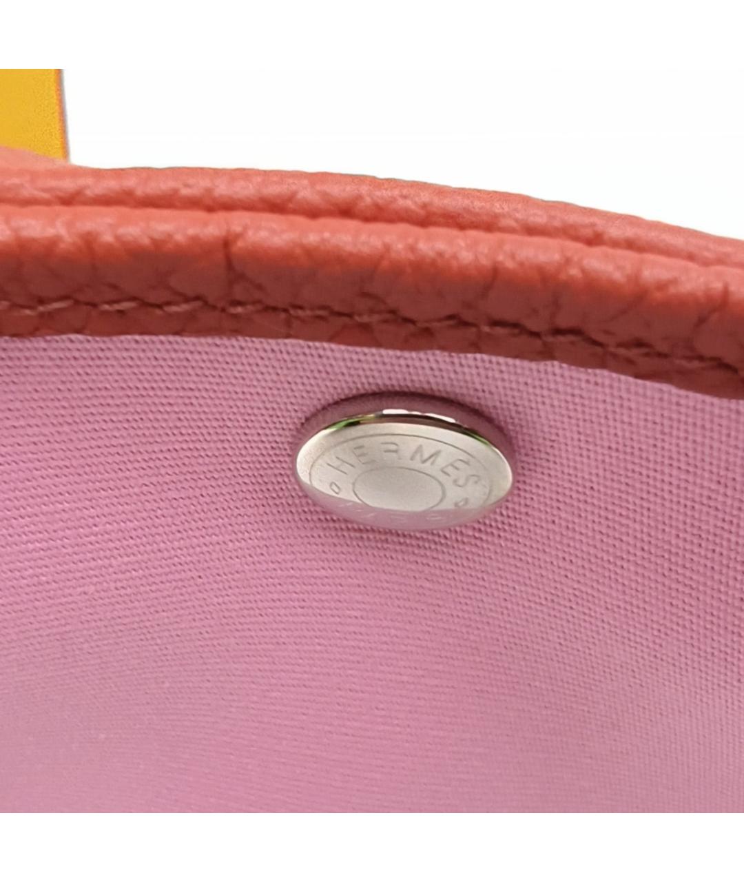 HERMES Розовая сумка через плечо, фото 7